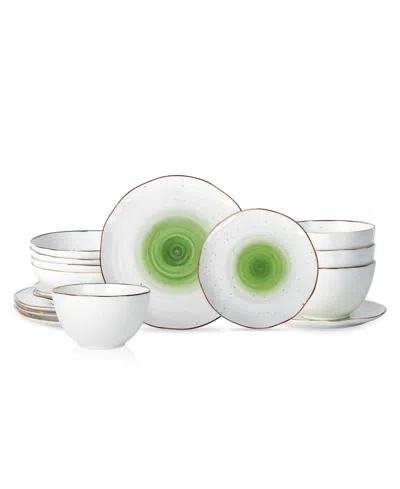 CHRISTIAN SIRIANO LUMA 16 PC. DINNERWARE SET, SERVICE FOR 4