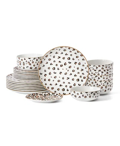 Christian Siriano Majestic 24-pc. Dinnerware Set, Service For 8 In Multi