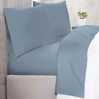 Christian Siriano New York 300tc Cotton Sateen Pillow Sham In Blue