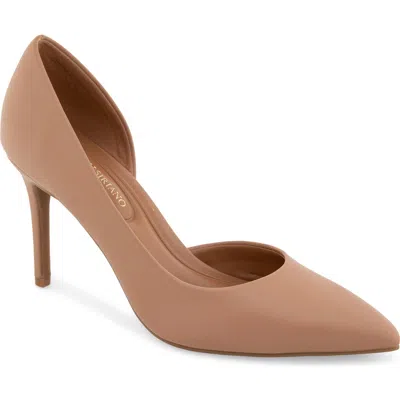 Christian Siriano New York Biro Half D'orsay Pump In Brown