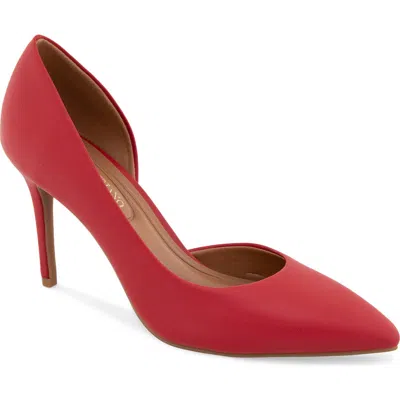 Christian Siriano New York Biro Half D'orsay Pump In Red