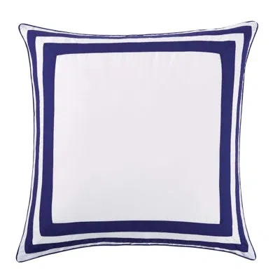 Christian Siriano New York Christian Siriano Garden Bloom Euro Pillow Sham In Blue;white