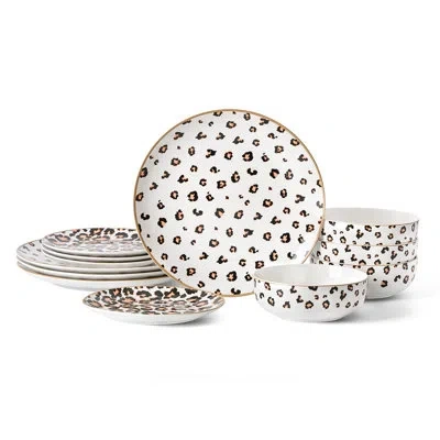 Christian Siriano New York Christian Siriano Majestic 12-piece Dinnerware Set Porcelain In Multicolored
