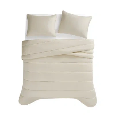 Christian Siriano New York Christian Siriano Ny Cotton Sateen 2 Piece Comforter Set In Neutral