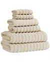 Christian Siriano New York Christian Siriano Ny Textured Zero Twist 6pc Towel Set
