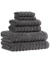 Christian Siriano New York Christian Siriano Ny Textured Zero Twist 6pc Towel Set