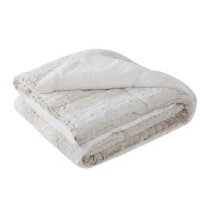 Christian Siriano New York Christian Siriano Snow Leopard Gift Boxed Throw In Neutral