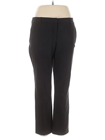 Pre-owned Christian Siriano New York Dress Pants In Black