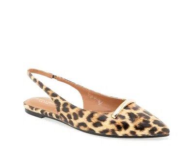Christian Siriano New York Kimbal Flat In Brown