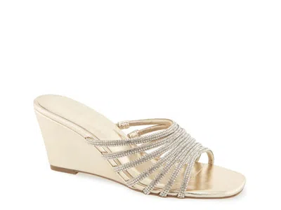 Christian Siriano New York Lenix Wedge Sandal In Multi