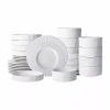 Christian Siriano New York Lusso 32-pc. Stoneware Dinnerware Set In White