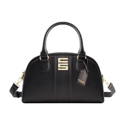 Christian Siriano New York Milano Bowling Satchel In Black