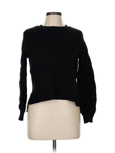 Pre-owned Christian Siriano New York Pullover Sweater In Black