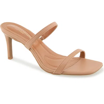 Christian Siriano New York Salin Sandal In Brown