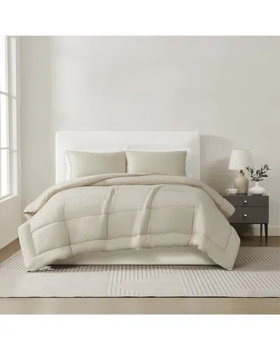 Christian Siriano Ny¨ Cotton Sateen Comforter Set In Black
