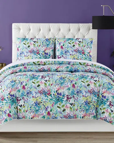 Christian Siriano Ny Dahlia 3pc Duvet Cover Set In Multi