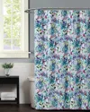 Christian Siriano Ny Dahlia Shower Curtain In Multi