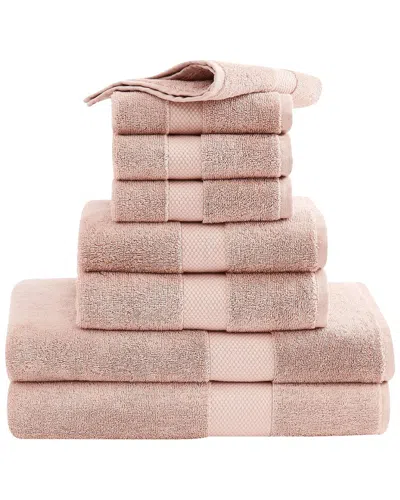 Christian Siriano Ny¨ Plush Turkish Cotton 8pc Towel Set In Pink