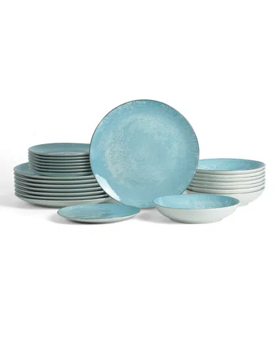 Christian Siriano Onyx 24-pc. Dinnerware Set, Service For 8 In Multi