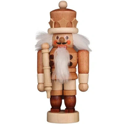 Christian Ulbricht Natural Light Wood Mini King Nutcracker