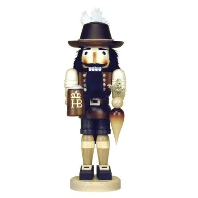 Christian Ulbricht Natural Wood Dark Colored Bavarian Nutcracker In Multi