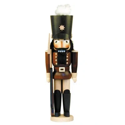 Christian Ulbricht Natural Wood Finish Soldier Nutcracker In Multi