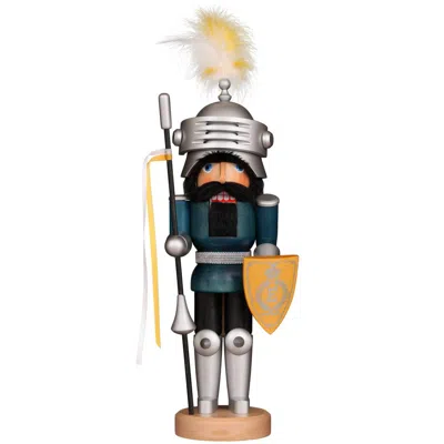 Christian Ulbricht Nutcracker - Knight Lancelot Glazed In Multi
