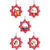 Christian Ulbricht Ornament - Assorted Stars With Toys - Set 6