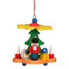 Christian Ulbricht Ornament - Colorful Pyramid With Nutcracker