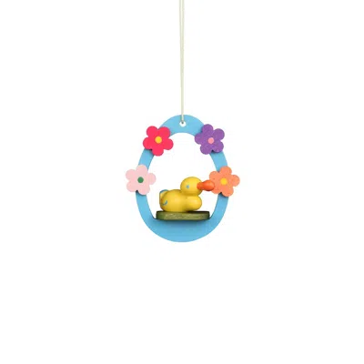 Christian Ulbricht Ornament - Duck In Egg In Multi