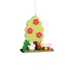 Christian Ulbricht Ornament - Rabbit Couple At Tree