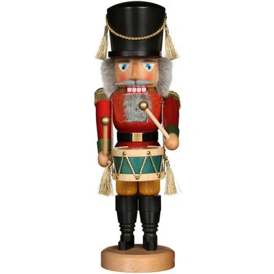 Christian Ulbricht Red Drummer Nutcracker