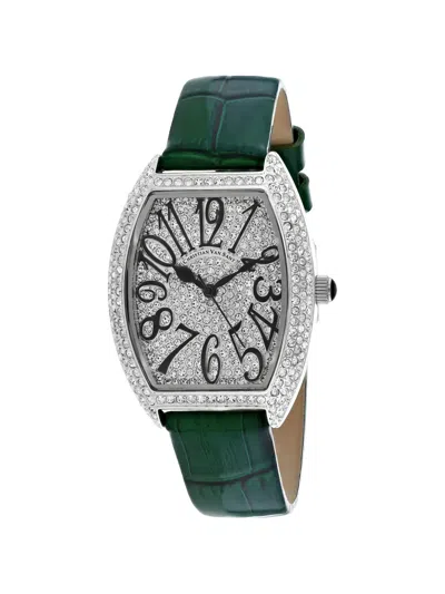 Christian Van Sant 42mm Elegant Watch In Green