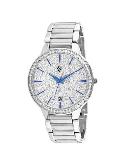 Christian Van Sant Alessia 38mm Watch In Silver