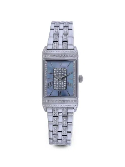 Christian Van Sant Amara Crystal-embellished 34mm Watch In Blue