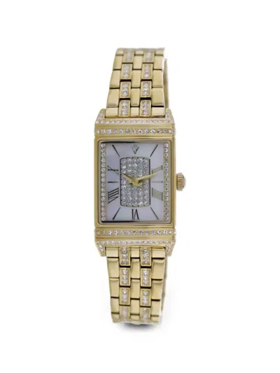 Christian Van Sant Amara Crystal-embellished 34mm Watch In Gold