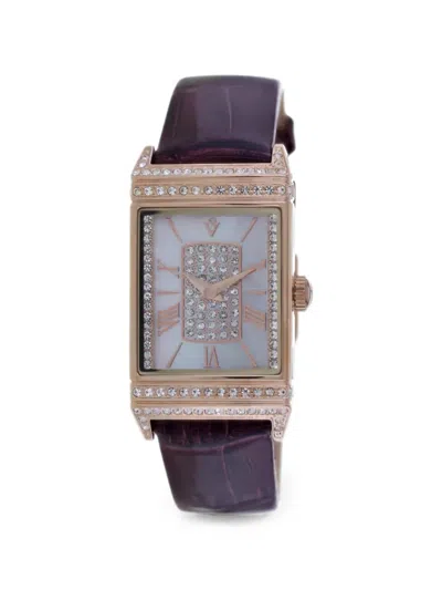 Christian Van Sant Amara Crystal-embellished 34mm Watch In Multi