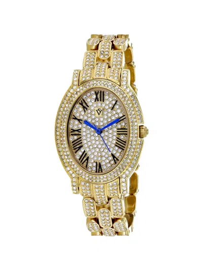 Christian Van Sant Amore 35mm Watch In Gold