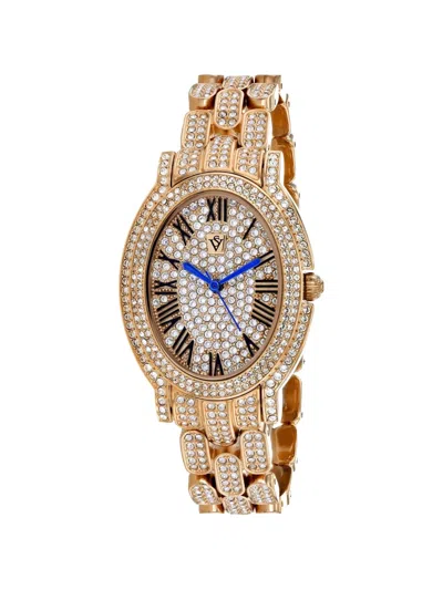 Christian Van Sant Amore 35mm Watch In Gold