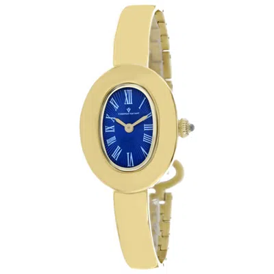 Christian Van Sant Anora Oval 26mm Watch In Gold
