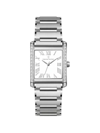 Christian Van Sant Atelier 20mm Watch In Silver
