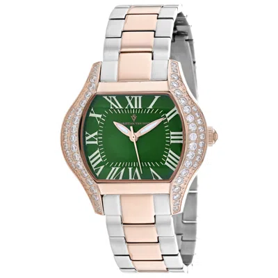 Christian Van Sant Bianca 34mm Watch In Green