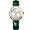 Christian Van Sant Women's Bria Silver Dial Watch In Yellow/green/silver Tone/gold Tone