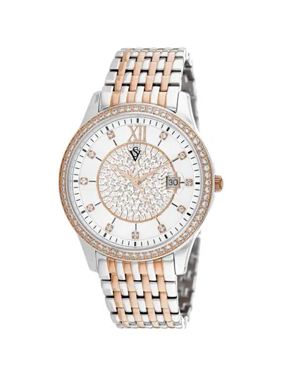 Christian Van Sant Carla 40mm Watch In Metallic