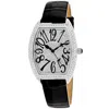Christian Van Sant Elegant Quartz White Dial Ladies Watch Cv4821b In Black / White