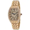 CHRISTIAN VAN SANT CHRISTIAN VAN SANT ELEGANT SPARKLE QUARTZ ROSE GOLD DIAL LADIES WATCH CV0262