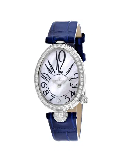 Christian Van Sant Florentine 34mm Watch In Blue