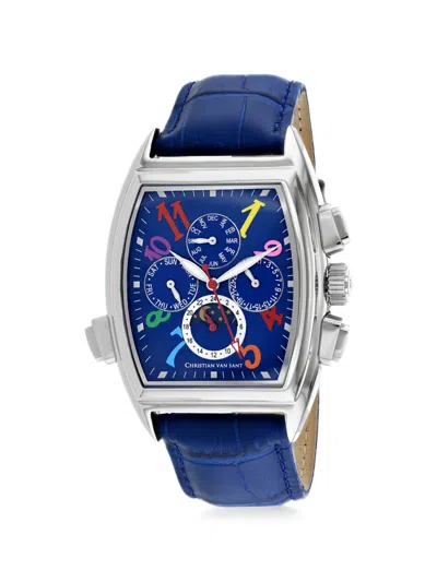Christian Van Sant Grandeur 45mm Watch In Multi
