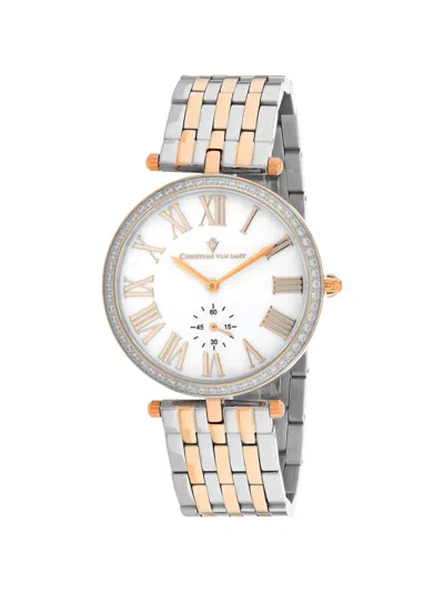 Christian Van Sant Hush 36mm Watch In Metallic
