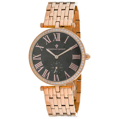 Christian Van Sant Hush 36mm Watch In Gold